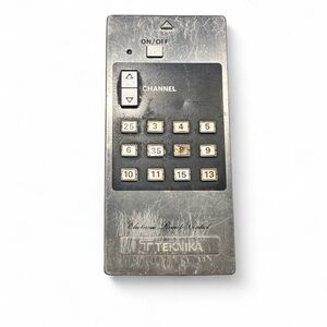 VTG Teknika Silver Vintage OEM TV Remote Control